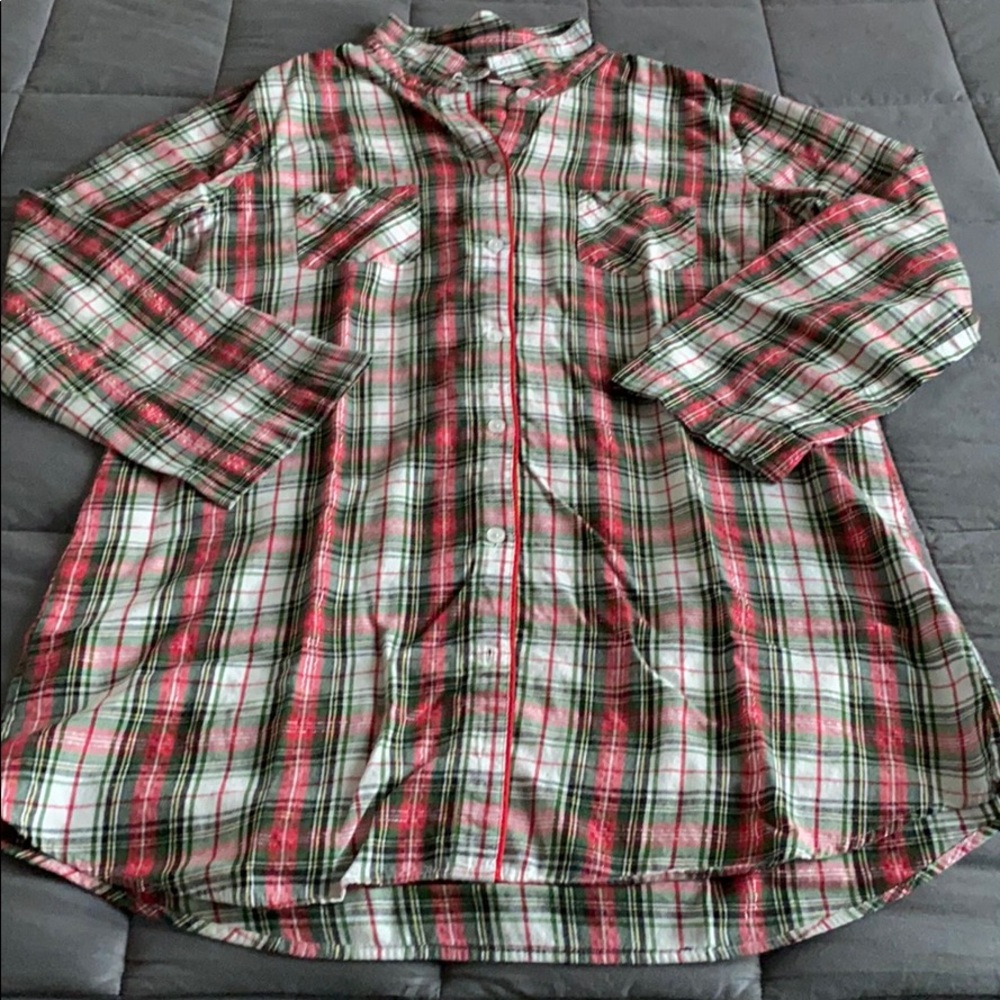 Victoria’s Secret Pajama Shirt & Matching Bra - Picture 3 of 16